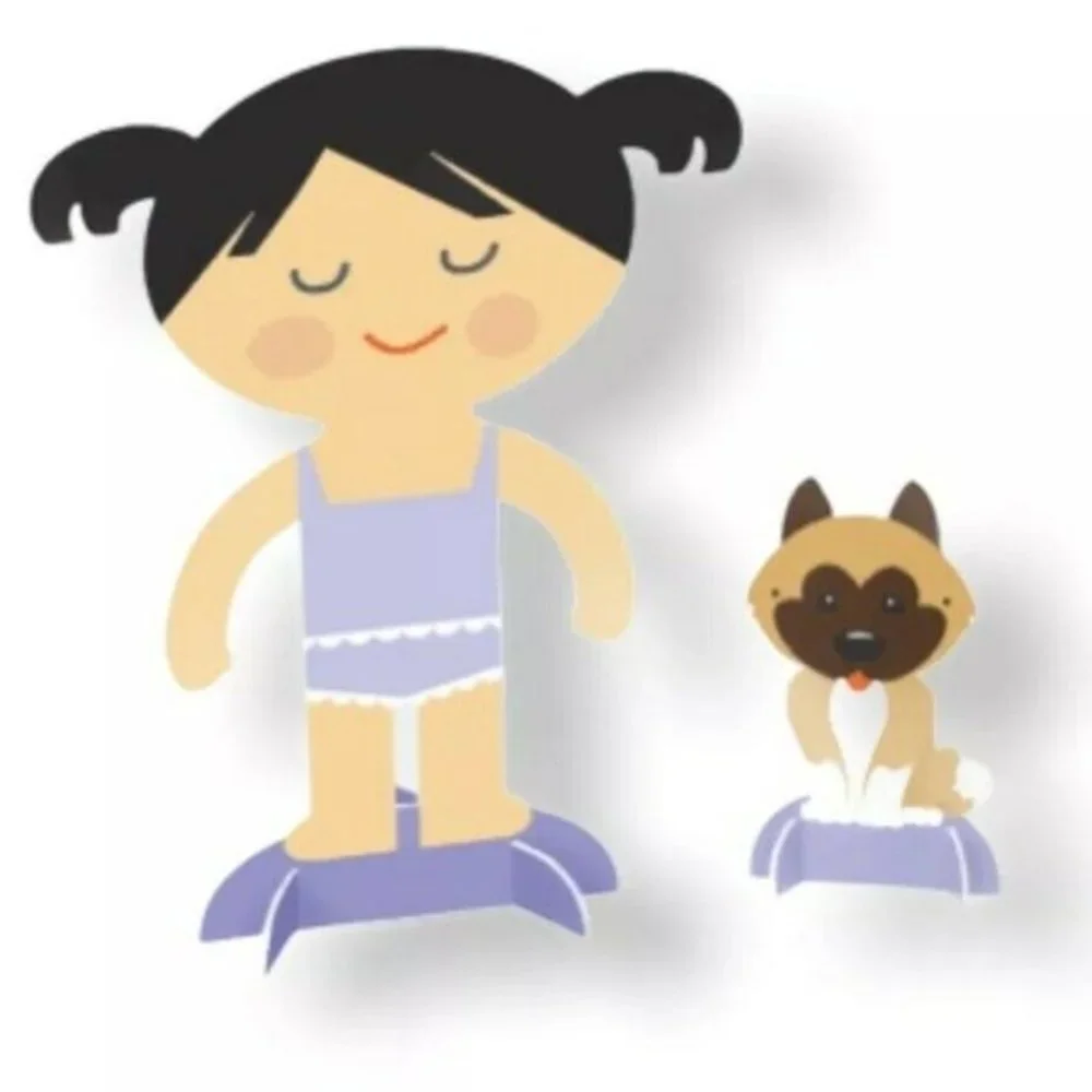 Paper Doll Create Own Fashion Princess & Pet Dog